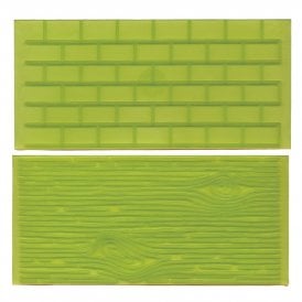 Tree Bark & Brick Wall Impression Mats