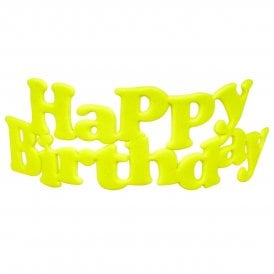 Words Cutter - Happy Birthday