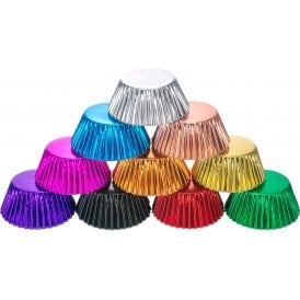  Foil Cupcake Muffin Cases