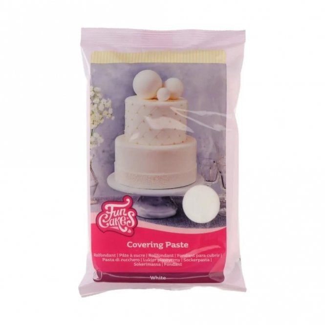 Fun Cakes White Sugarpaste Covering Paste 500g