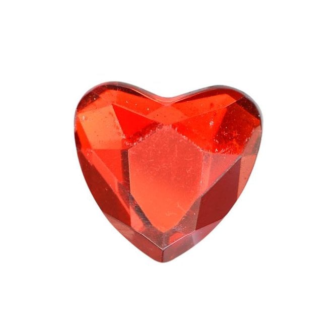 Hootyballoo 48 x Self Adhesive Diamante Hearts