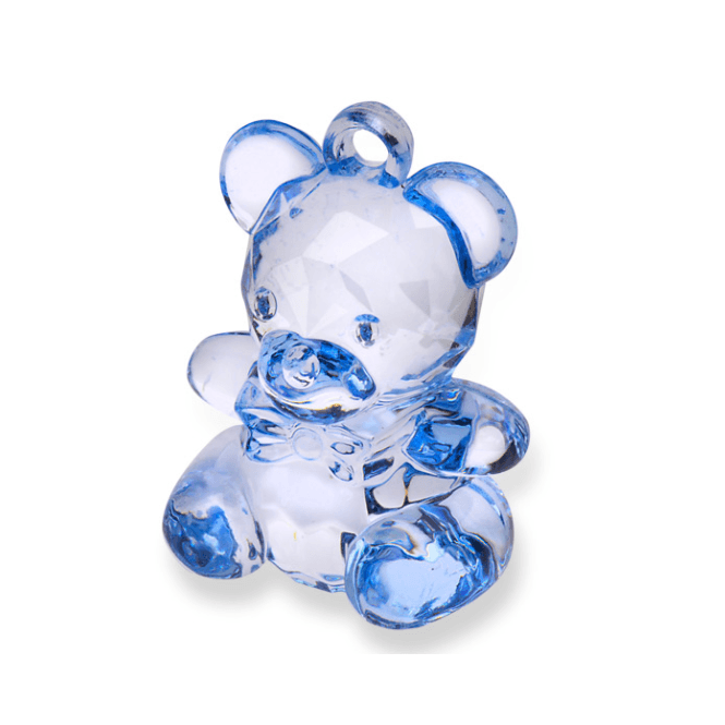 Hootyballoo Acrylic Teddy Bear - Blue Pk of 6