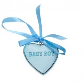 Baby Boy Blue Charm Tag