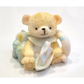 Baby Boy Teddy with Sail Boat