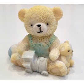 Baby Boy Teddy with Toys