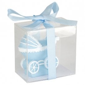 Blue Pram Candle