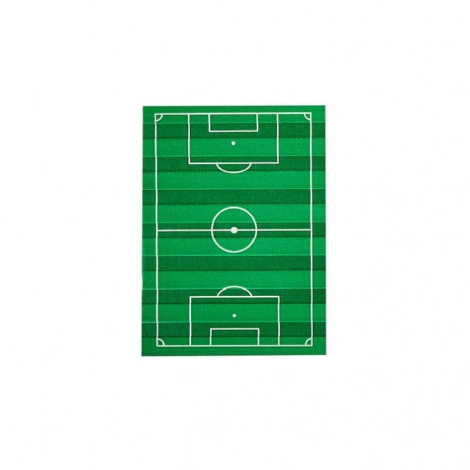 Hootyballoo Football Pitch Paper Napkins - 16 Pack 