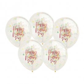  Happy Mother's Day Balloons - Pack of 5