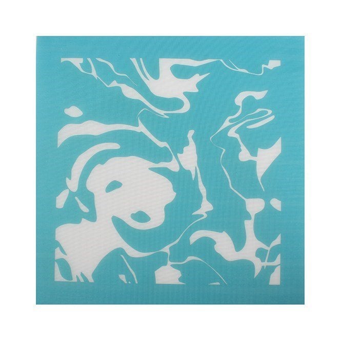 House Of Cake Mesh Stencil Watersplash 