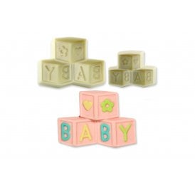 Baby Blocks Pop It Mould Set Of 2