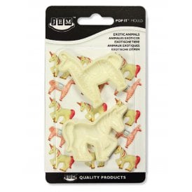 Exotic Animals Pop It Mould Set Of 2