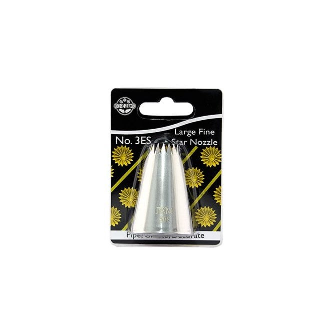 Jem Large Fine Star Savoy tip 3ES Nozzle