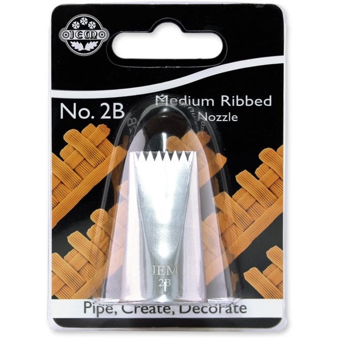 Jem Nozzle - Medium Ribbed/Plain Basket/Weave #2B