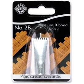 JEM Nozzle - Medium Ribbed/Plain Basket/Weave #2B