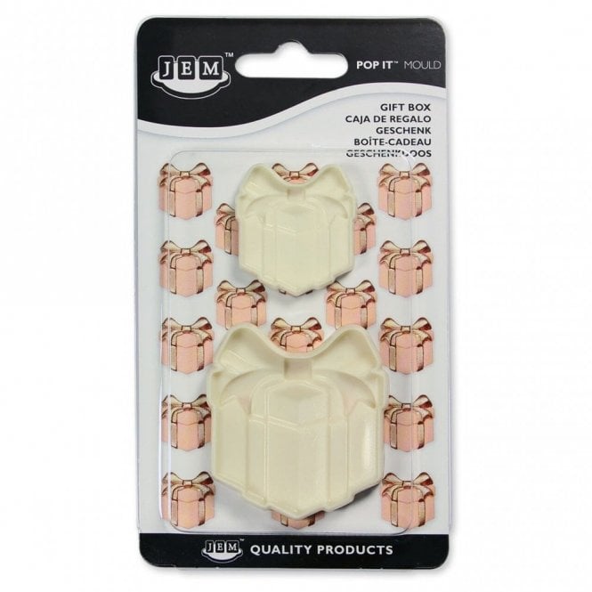 Jem Present Pop It Mould Set Of 2