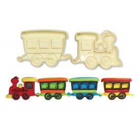 Train Pop It Mould Set Of 2