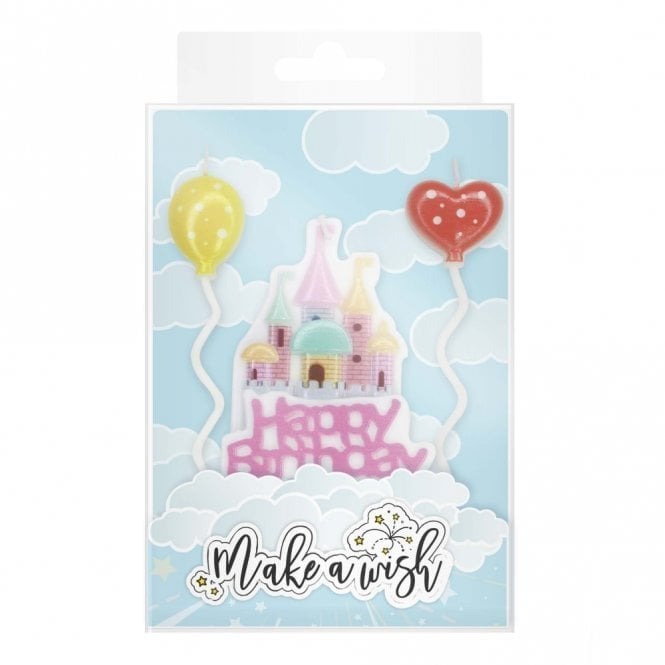 Make a Wish Castle and Balloon Candle