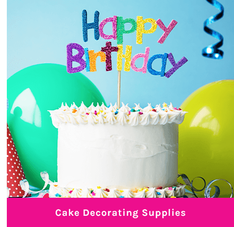 cake decorating supplies