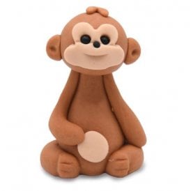 Monkey Edible Cake Topper