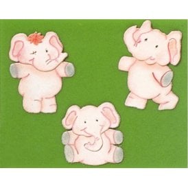Elephants Patchwork Cutter/Embosser