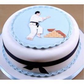 Karate / Judo / Martial Arts Man Patchwork Cutter/Embosser
