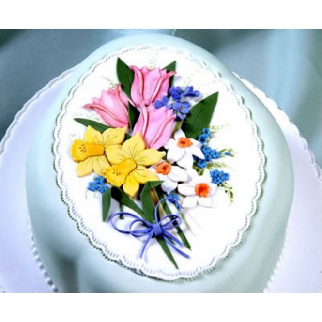 Patchwork Cutters Spring Flower Set Patchwork Cutter/Embosser