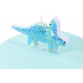 3D Triceratops Dinosaur Candle
