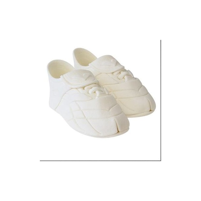 PME Edible Football Soccer Boots Topper White