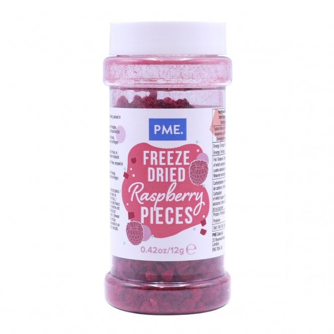 PME Freeze Dried Raspberries Pieces - 12g