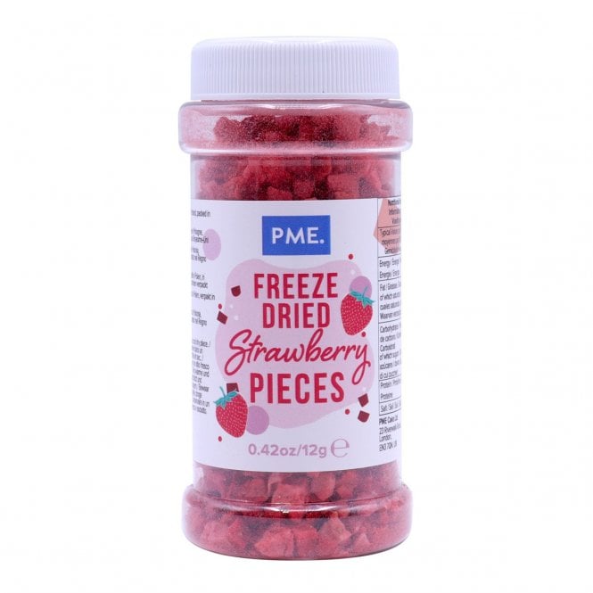 PME Freeze Dried Strawberries Pieces - 12g