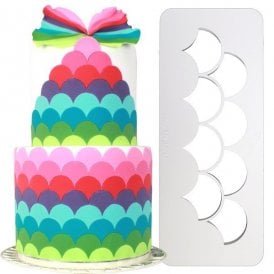 Geometric MultiCutter Fishscales Set of 3