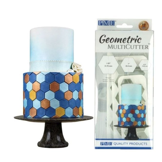 PME Geometric MultiCutter Hexagon Set of 3