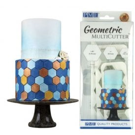 Geometric MultiCutter Hexagon Set of 3