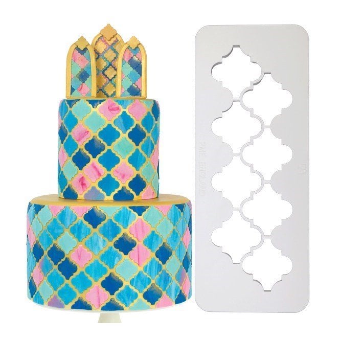 PME Geometric MultiCutter Moroccan Set of 3