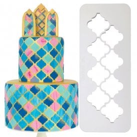 Geometric MultiCutter Moroccan Set of 3