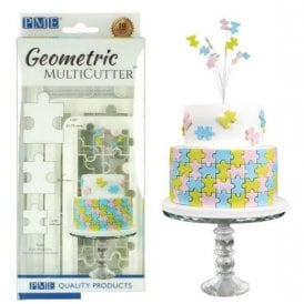 Geometric MultiCutter Puzzle Set of 3