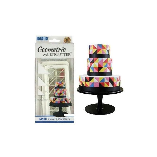 PME Geometric MultiCutter Right Angle Triangle Set of 3