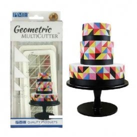 Geometric MultiCutter Right Angle Triangle Set of 3
