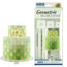 Geometric MultiCutter Squares Set of 3