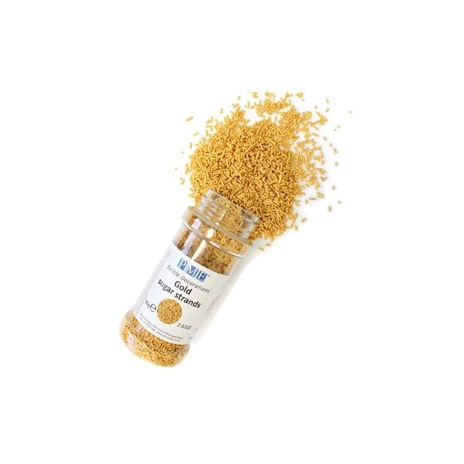 PME Gold Sugar Strands (80G / 2.82OZ)