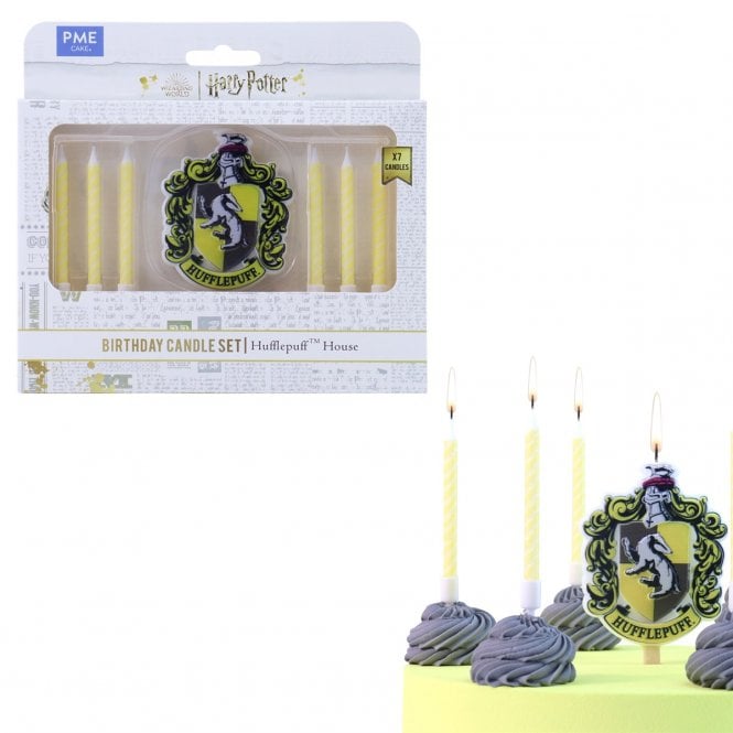 PME Harry Potter Candle Set Of 7 - Hufflepuff