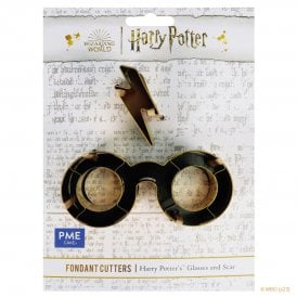 Harry Potter Fondant & Ccookie Cutter, Harry's Glasses & Scar