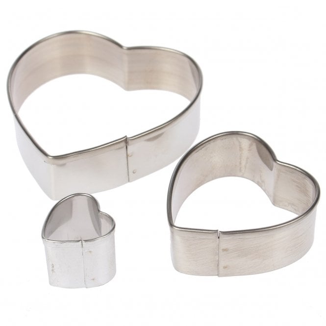 PME Heart Cutters - Set of 3