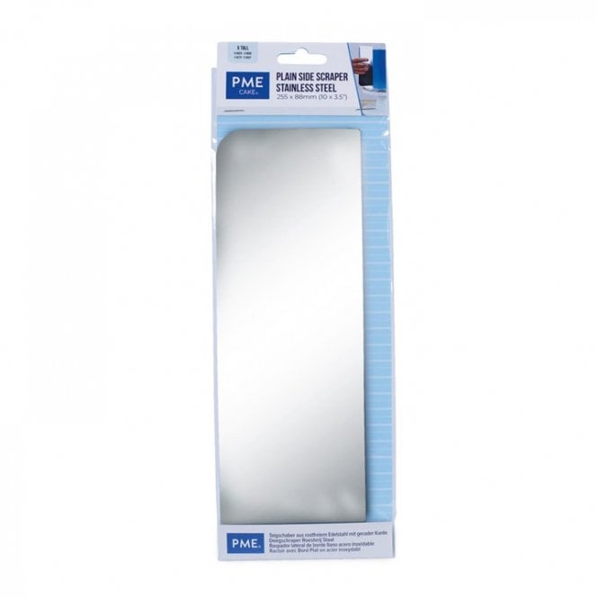 PME Side Scraper Extra Tall Stainless Steel 10
