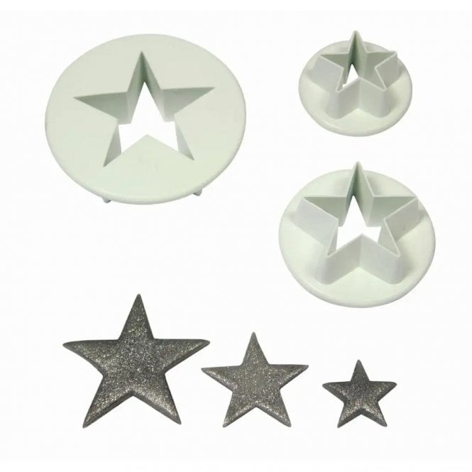 PME Star Cutters - S/M/L Star Set of 3