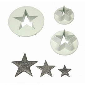 Star Cutters - S/M/L Star Set of 3