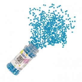 Sugar Pearls - Blue (100g / 3.5 oz) 4mm