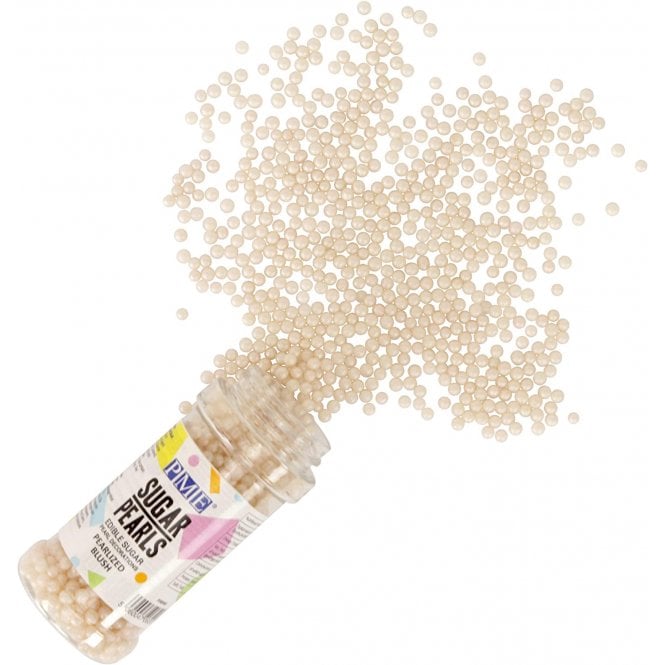 PME Sugar Pearls - Blush 100g / 3.5 oz 4 mm
