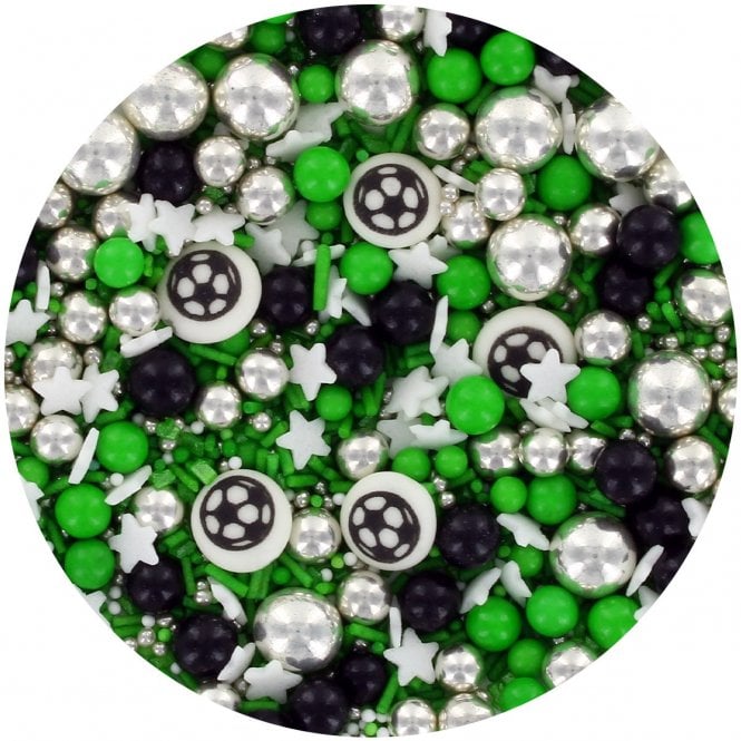 Purple Cupcakes Football Mania - Cupcake Sprinkles 