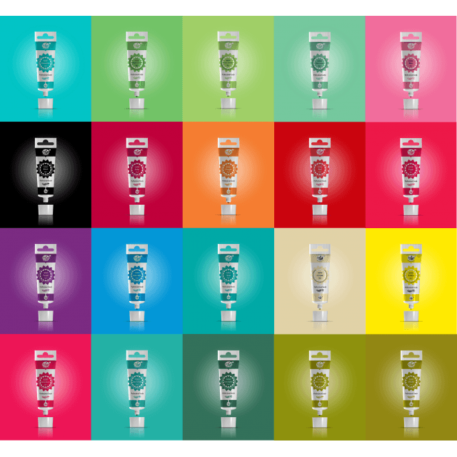 Rainbow Dust Pro Gel Edible Food Colours